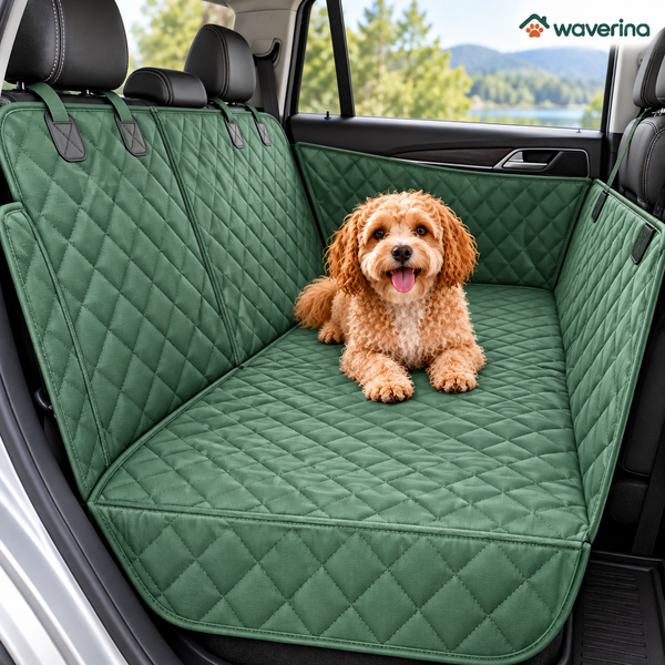 Quilted Dog Hammock Seat Cover for SUVs