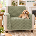 Sage Quilted Pet Furniture Throw