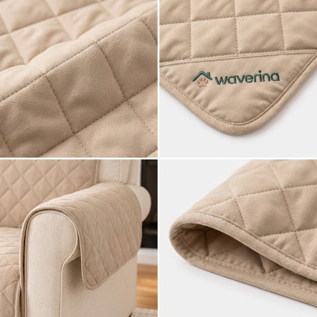 Quilted Sofa Protector for Dogs & Cats