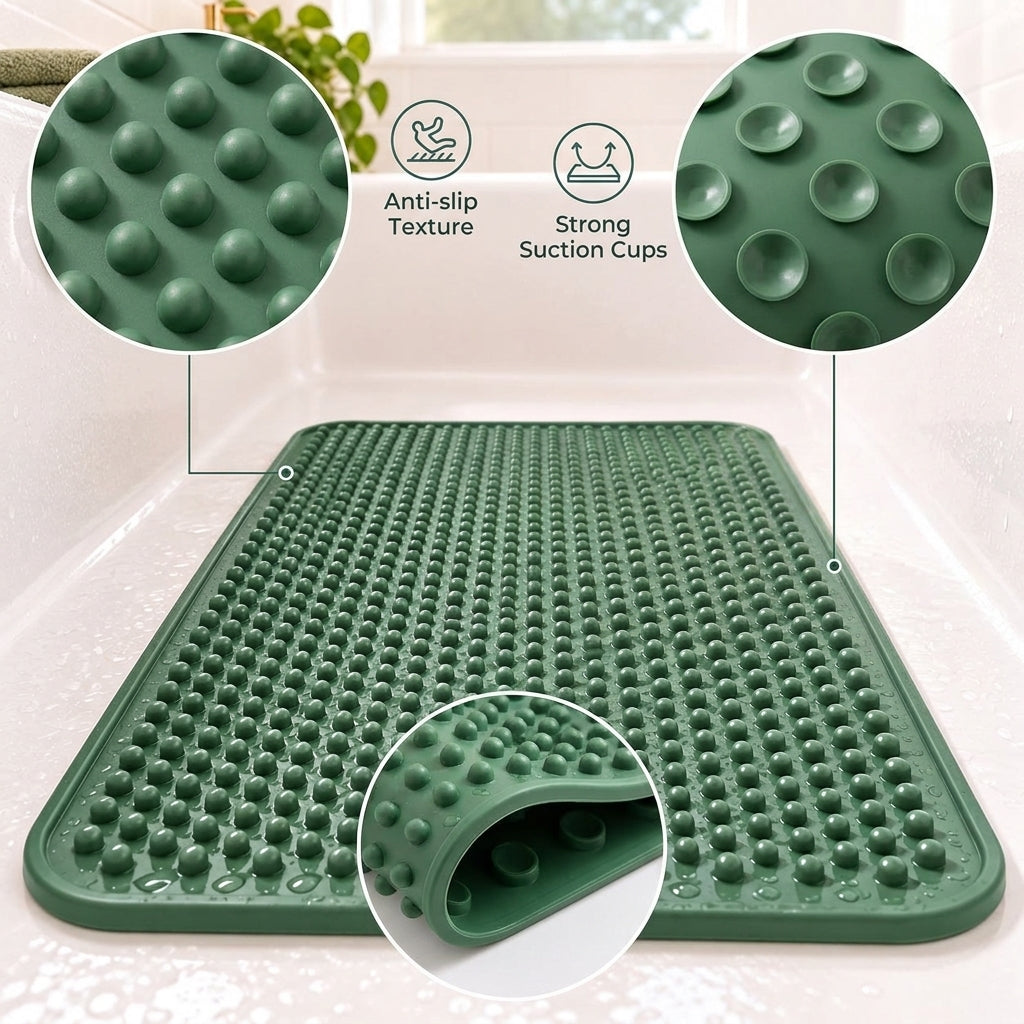 Textured Silicone Pet Bath Mat