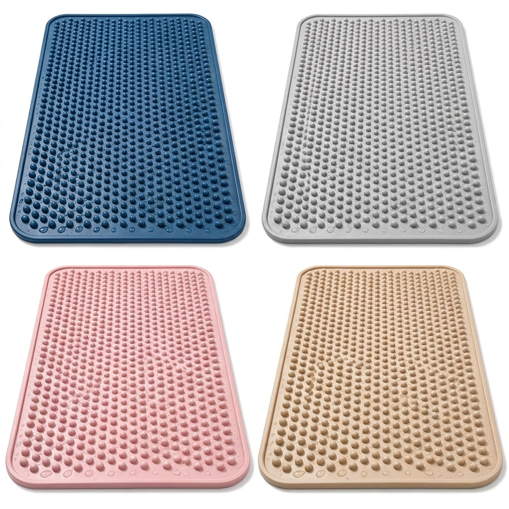Textured Silicone Pet Bath Mat
