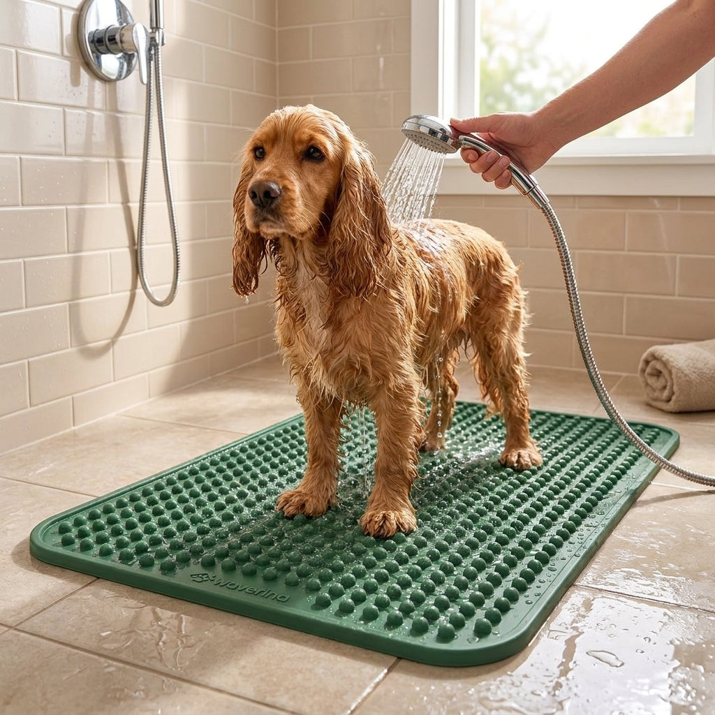 Textured Silicone Pet Bath Mat