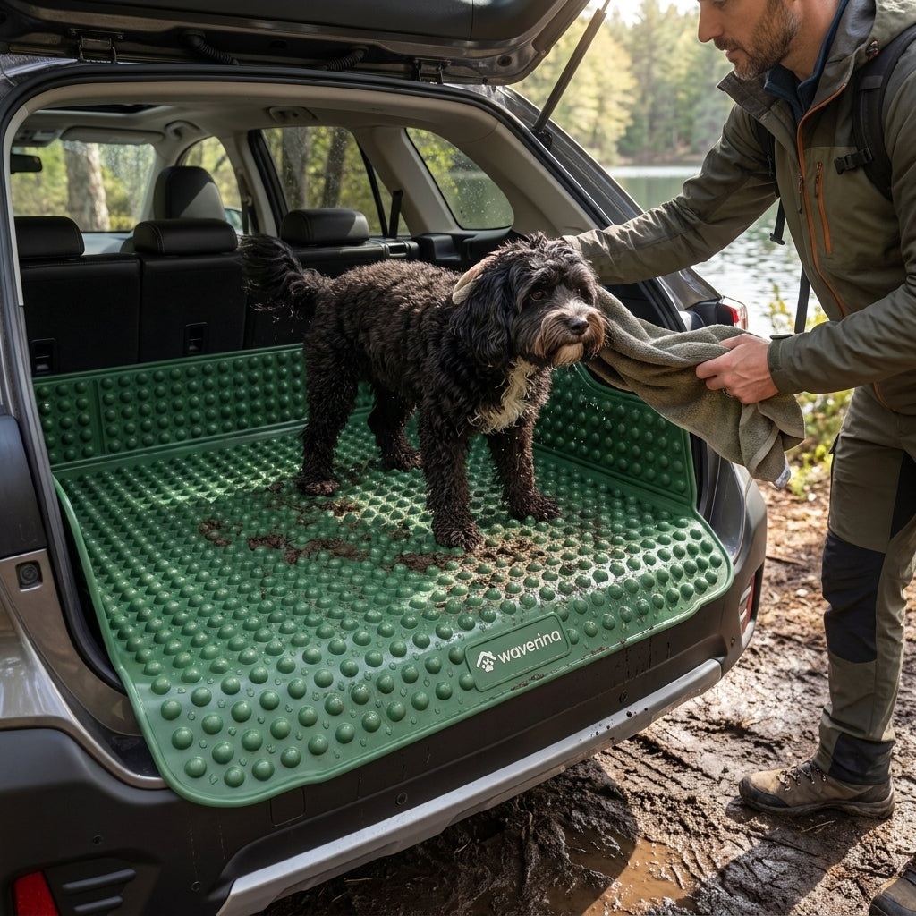 Textured SUV Cargo Liner with Raised Sides