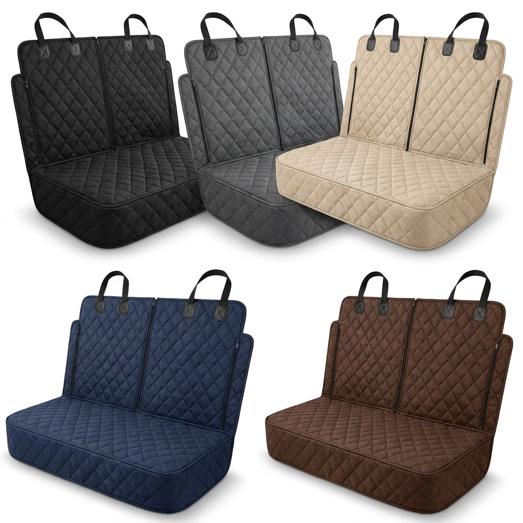 Quilted Dog Hammock Seat Cover for SUVs