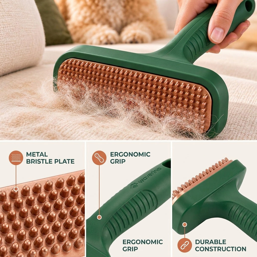 Reusable Pet Hair Remover Brush for Upholstery