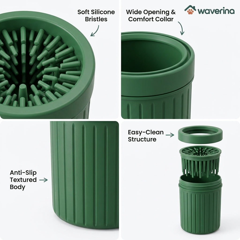 Silicone Dog Paw Cleaner Cup